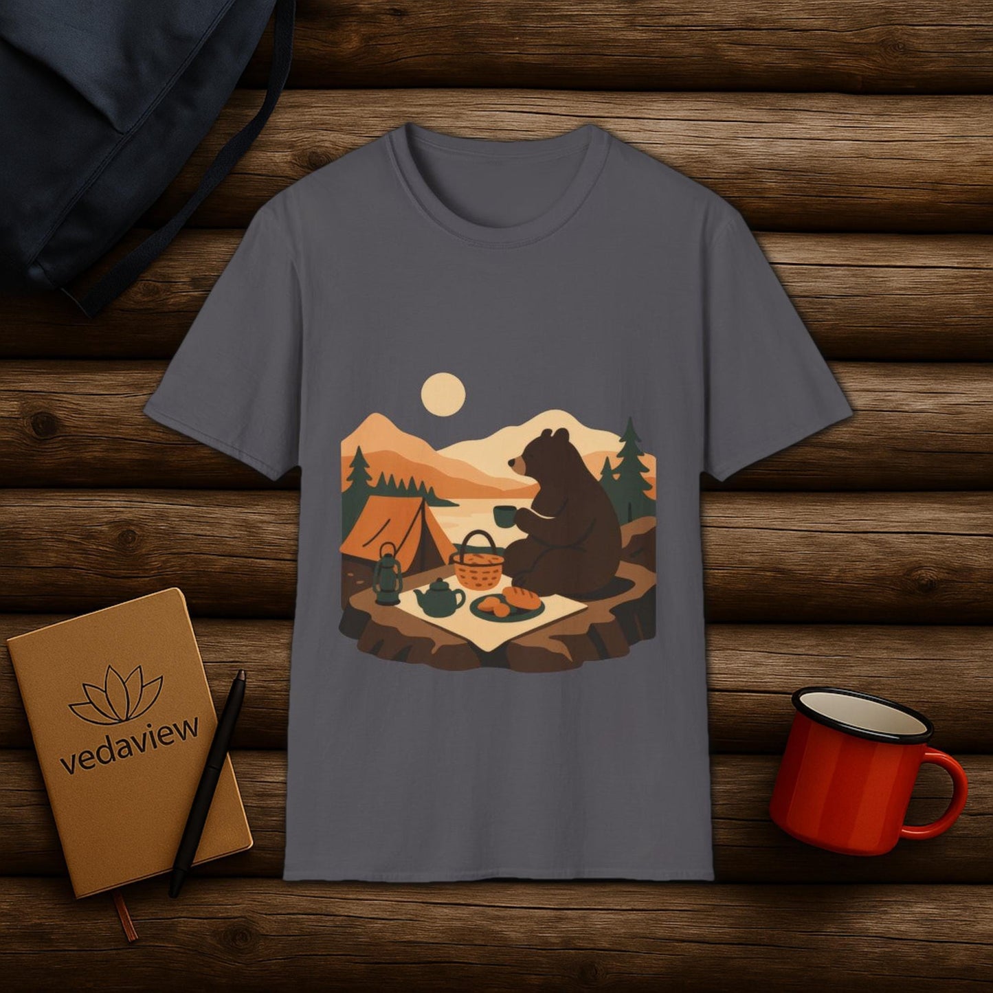Bear's Camping Breakfast T-shirt