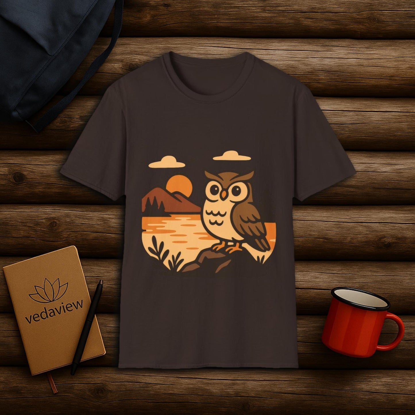 Owl at Sunset T-shirt