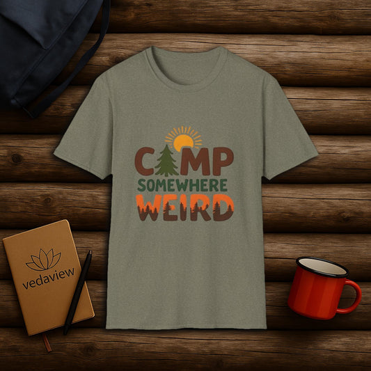 Camp Somewhere Weird T-shirt