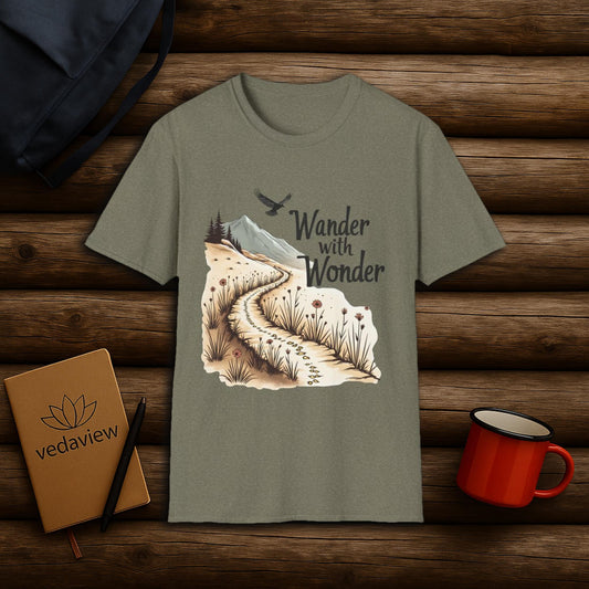 Wander with Wonder - Mountain Trail T-shirt