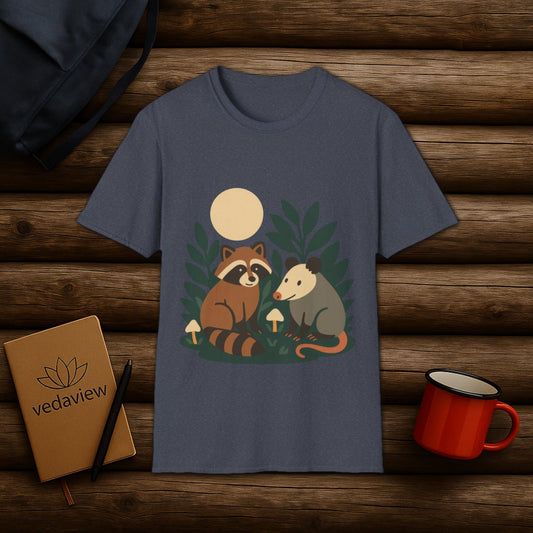 Moonlit Friends T-shirt