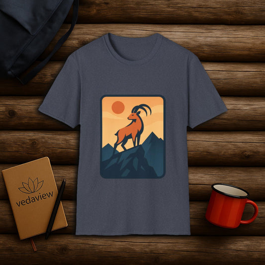 Mountain Goat Sunset T-shirt