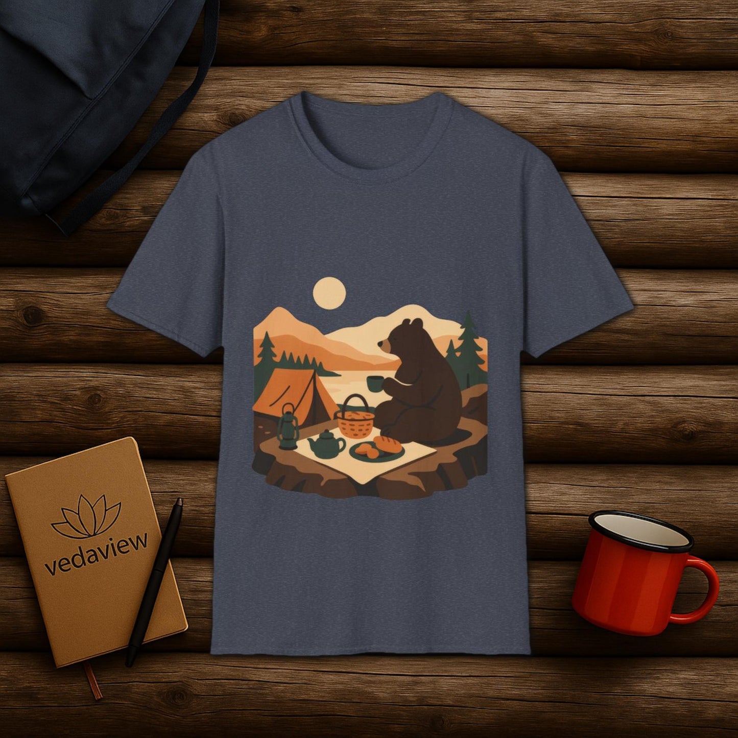 Bear's Camping Breakfast T-shirt