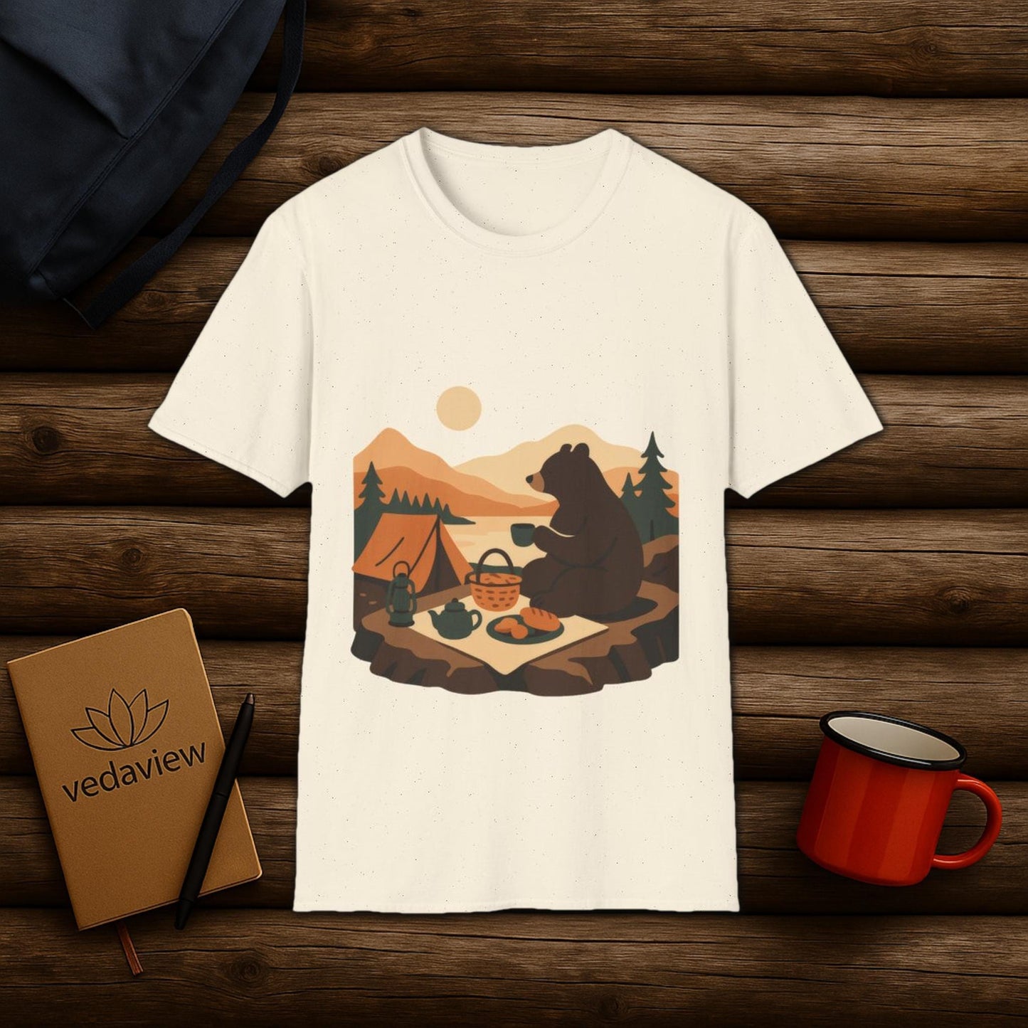 Bear's Camping Breakfast T-shirt