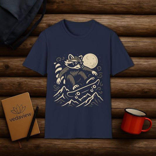 Skater Coon T-shirt