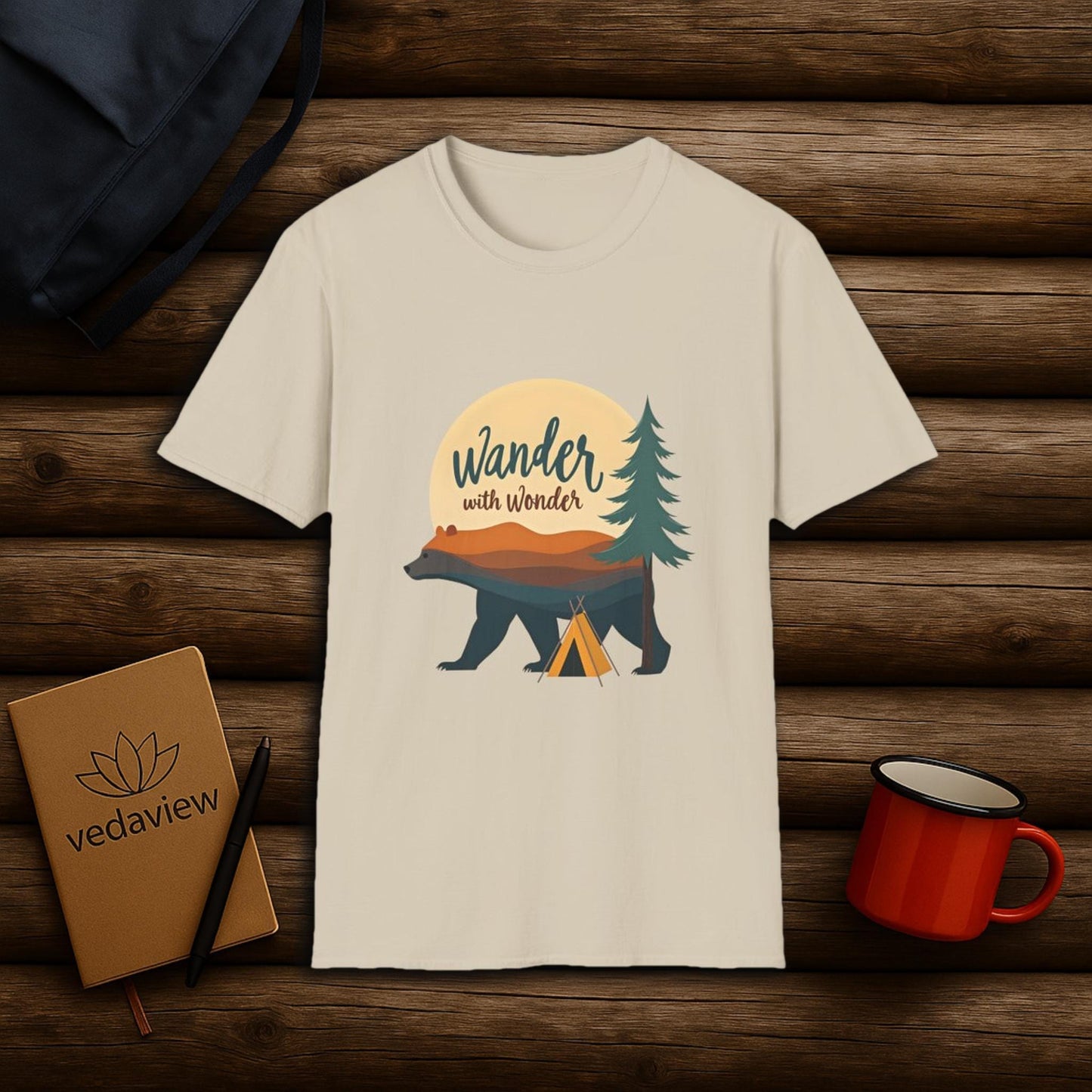 Wander With Wonder - Bear T-shirt