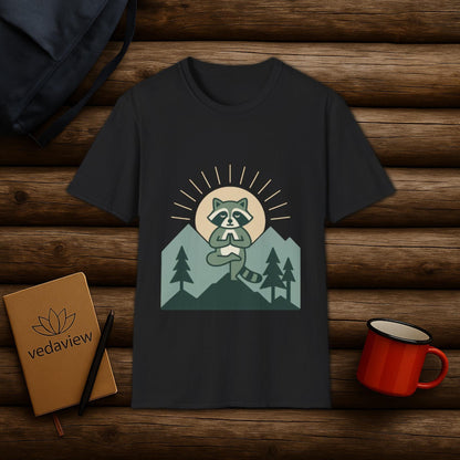 Meditative Raccoon T-shirt