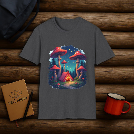 Fantasy Mushroom Forest T-shirt