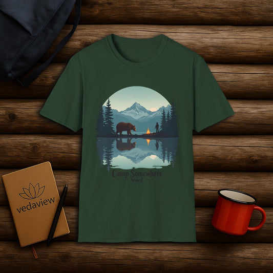 Camp Somewhere - Bear Lake T-shirt