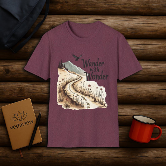 Wander with Wonder - Mountain Trail T-shirt