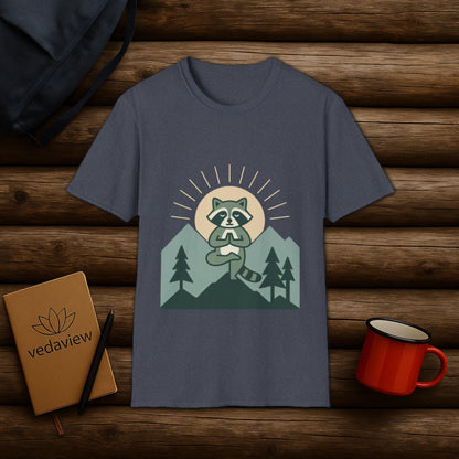 Meditative Raccoon T-shirt