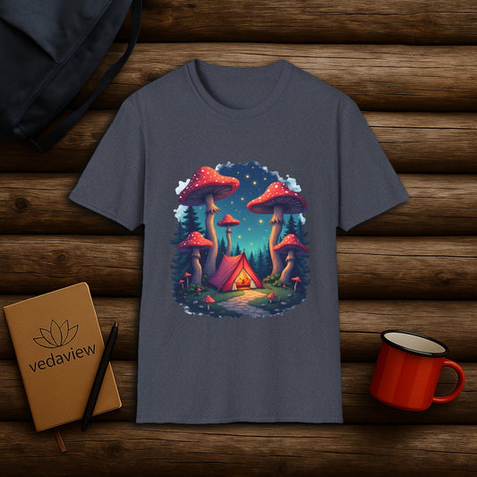 Fantasy Mushroom Forest T-shirt