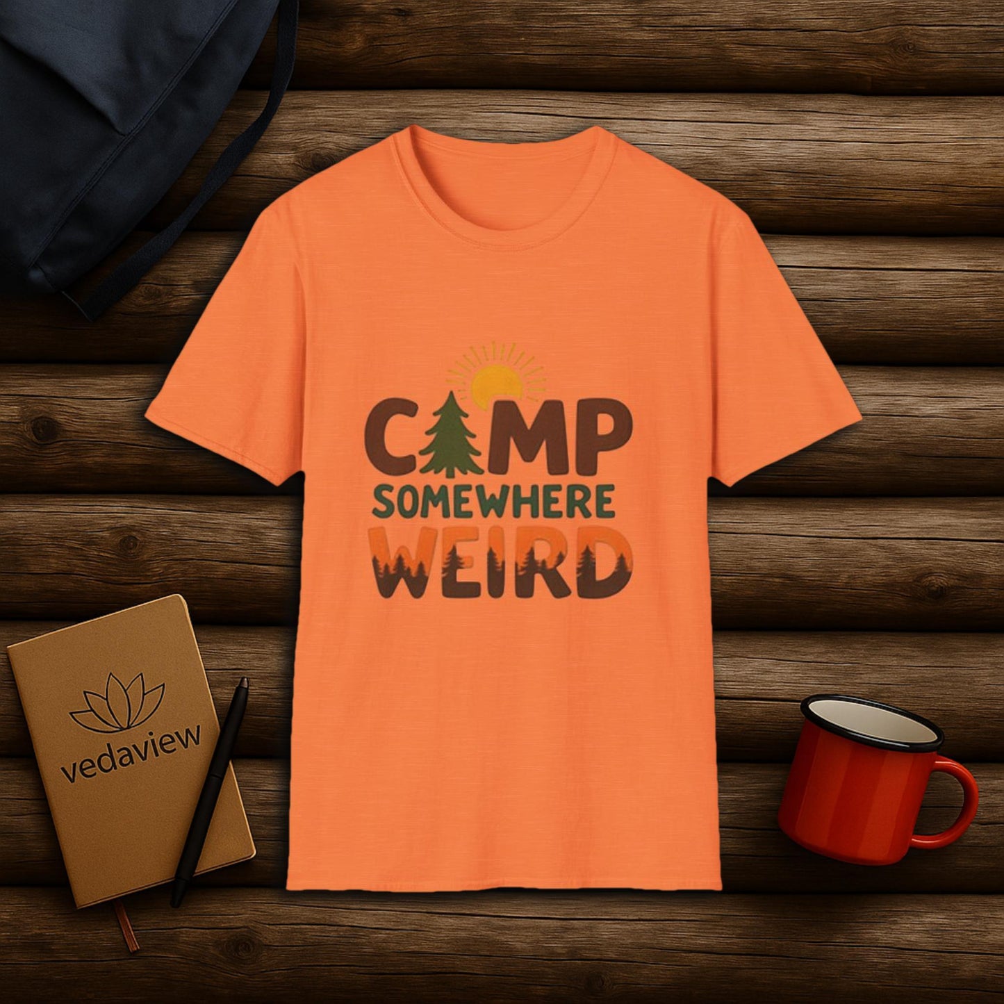Camp Somewhere Weird T-shirt
