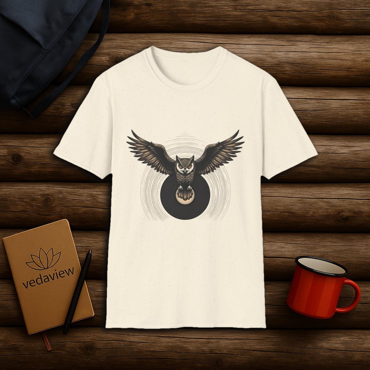 Owl on the Record T-shirt