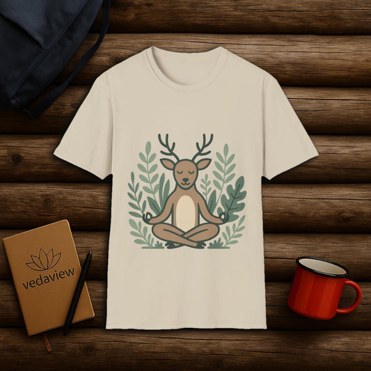 Meditative Deer T-shirt