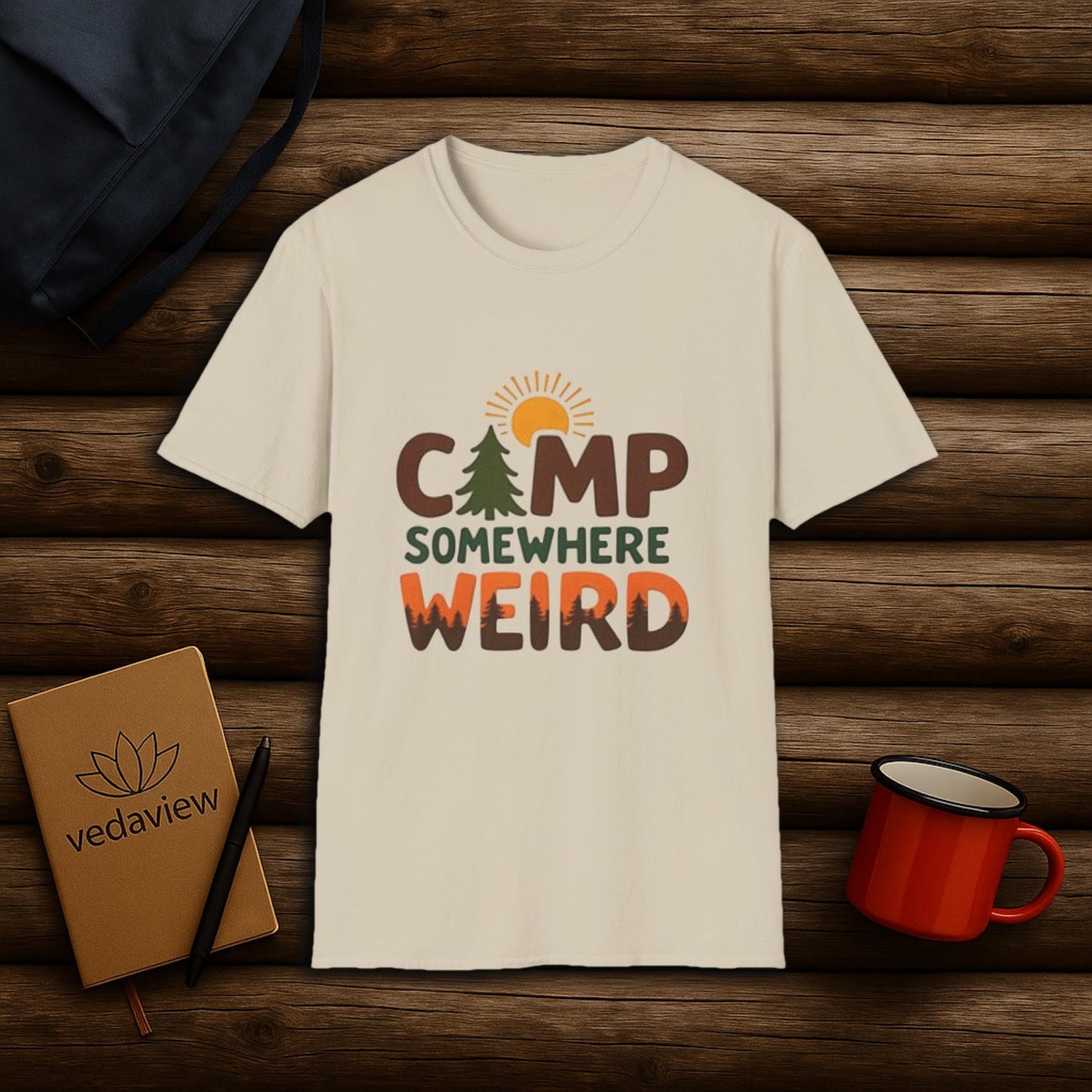 Camp Somewhere Weird T-shirt