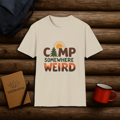 Camp Somewhere Weird T-shirt