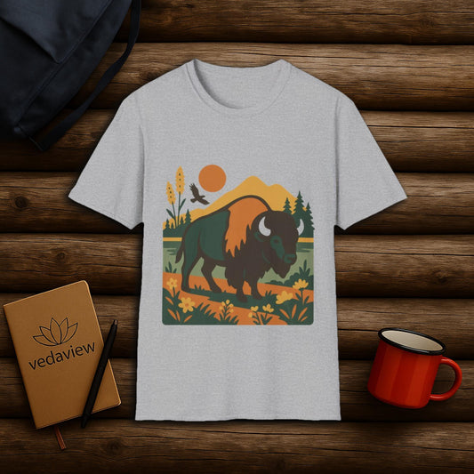 Bison Sunset T-shirt