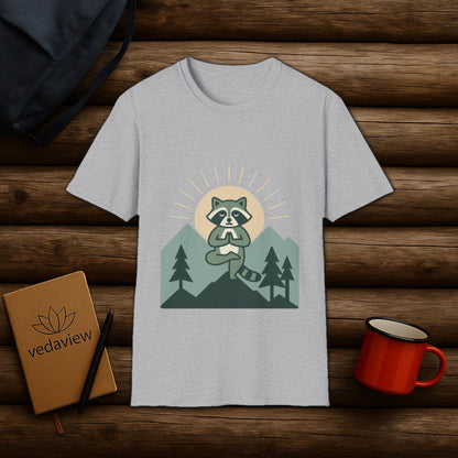 Meditative Raccoon T-shirt